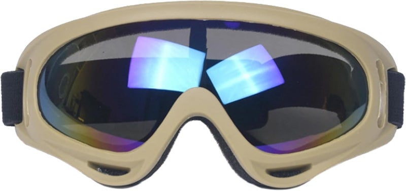 XILEDUO Ski Goggles Snowboard Goggles for Men Women Kids Winter Snow Windproof Sports Sunglasses Motorcycle ATV Glasses for Youth Adult Teens, UV Protection Foam Anti-Scratch Dustproof (Coffee) - Image 1
